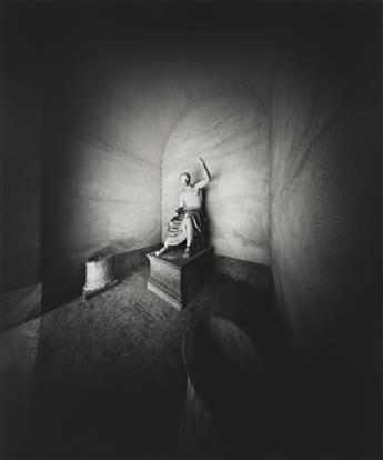 ADAM FUSS (1961- ) Two Pinhole Photographs. 1985-86.